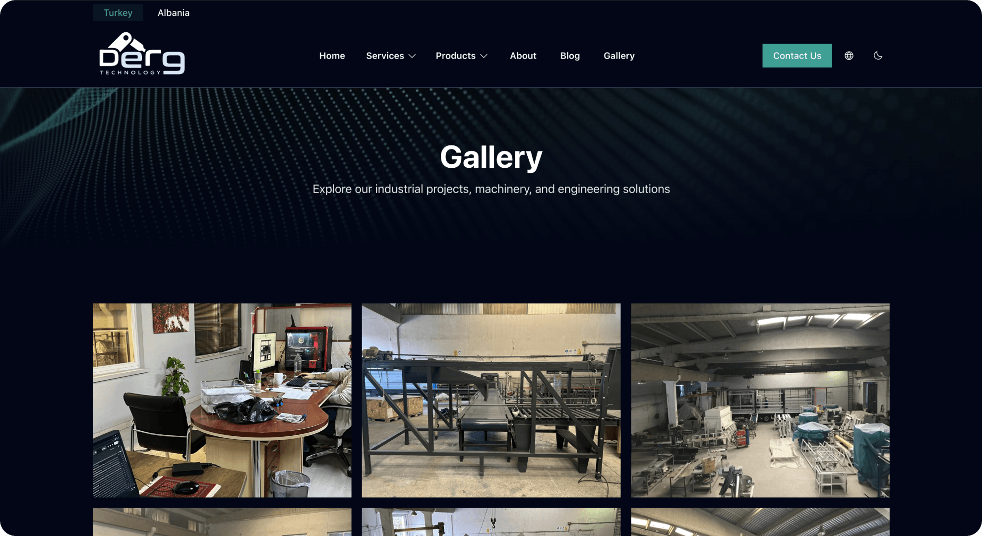 Company gallery and presence