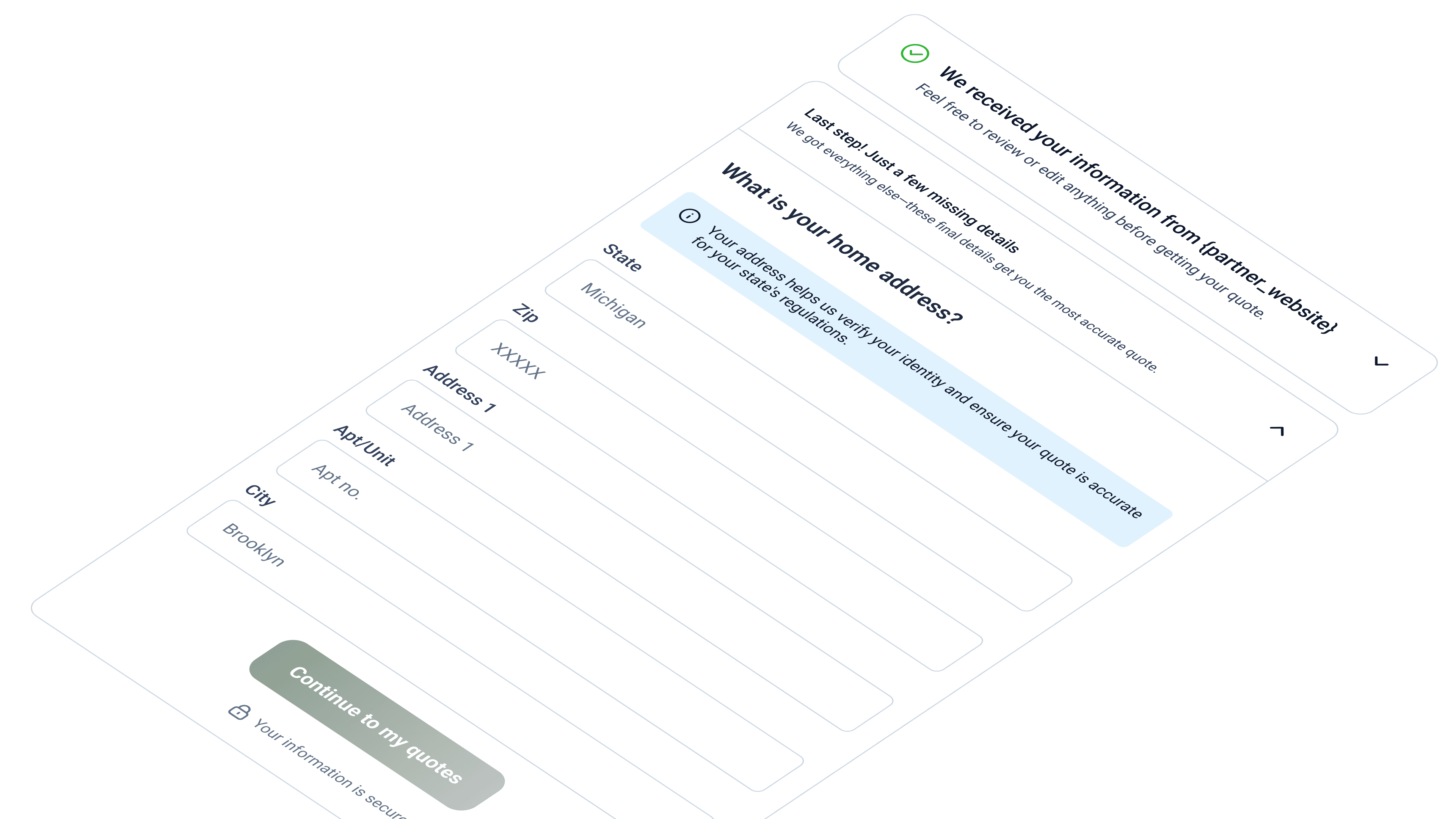 Partial Data Flow - Smart Pre-Population