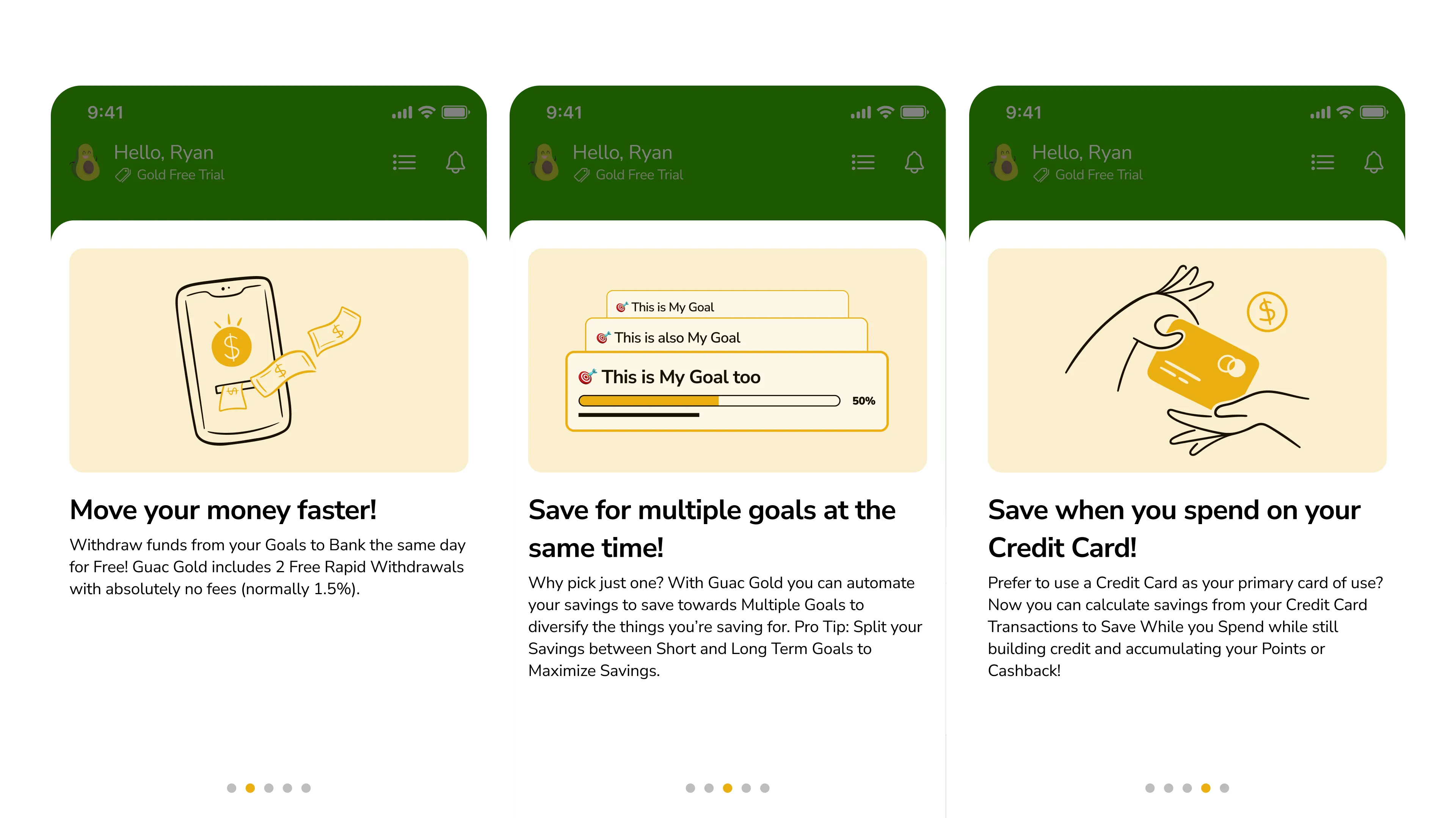 Subscription Model: Green vs Gold - 3