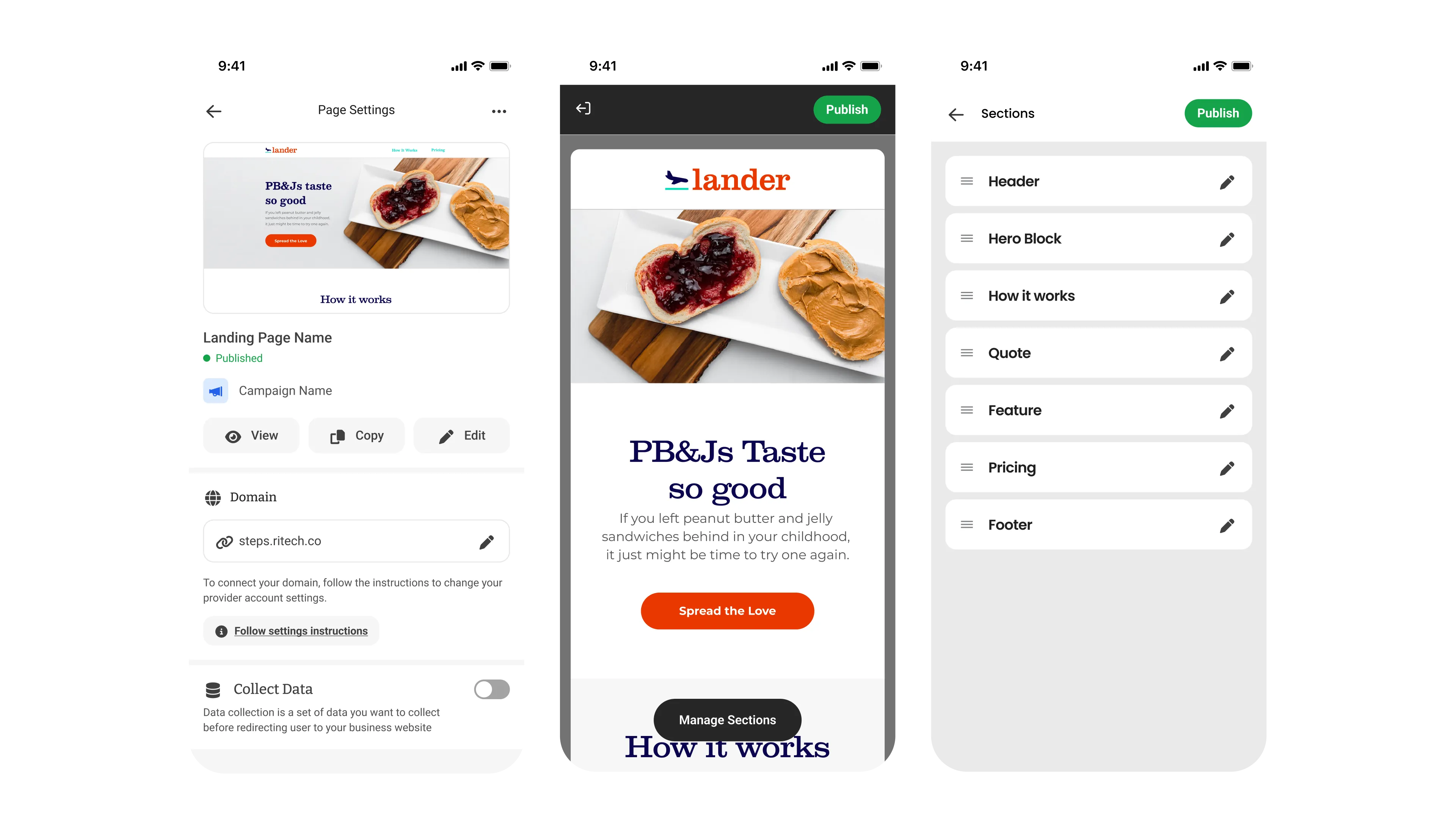 Landing Page Builder - 1