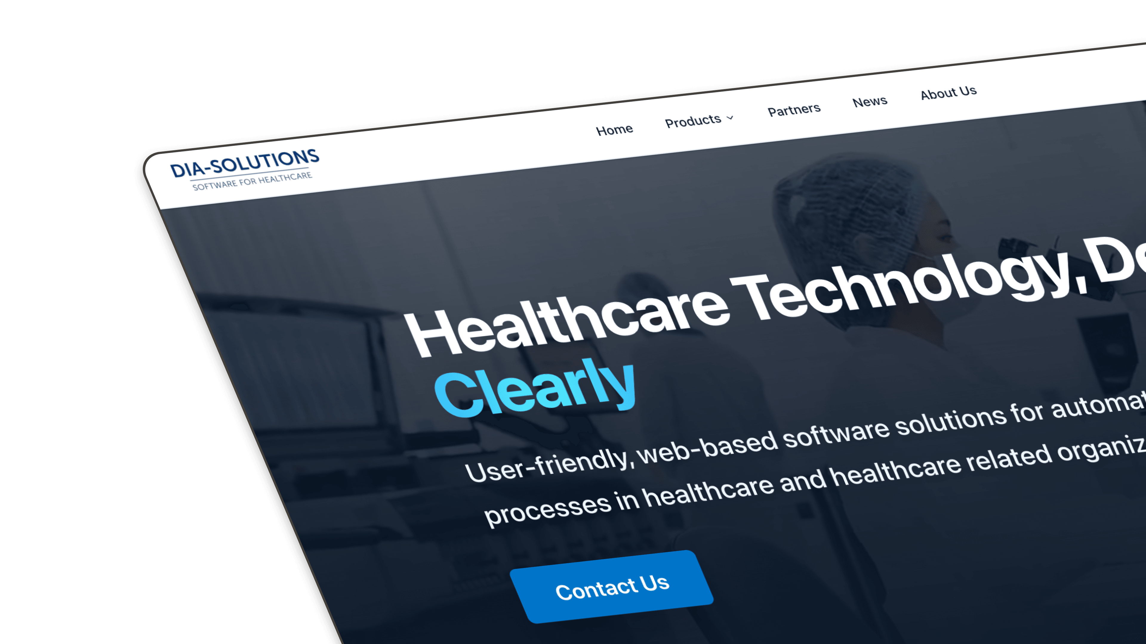 DIA Solutions: Enterprise Healthcare Platform case study preview