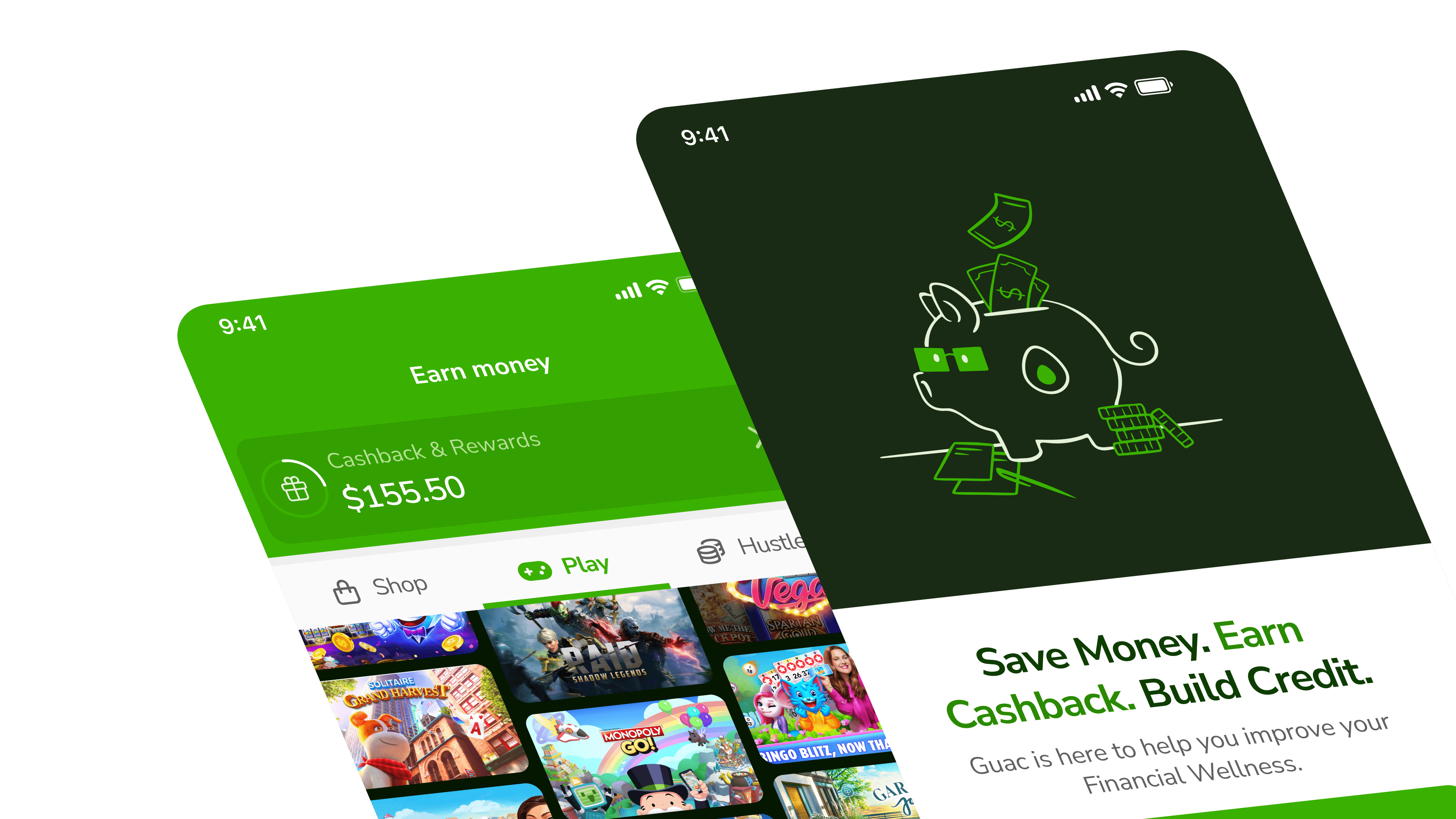 Guac: Product Design for Savings & Rewards Platform case study preview