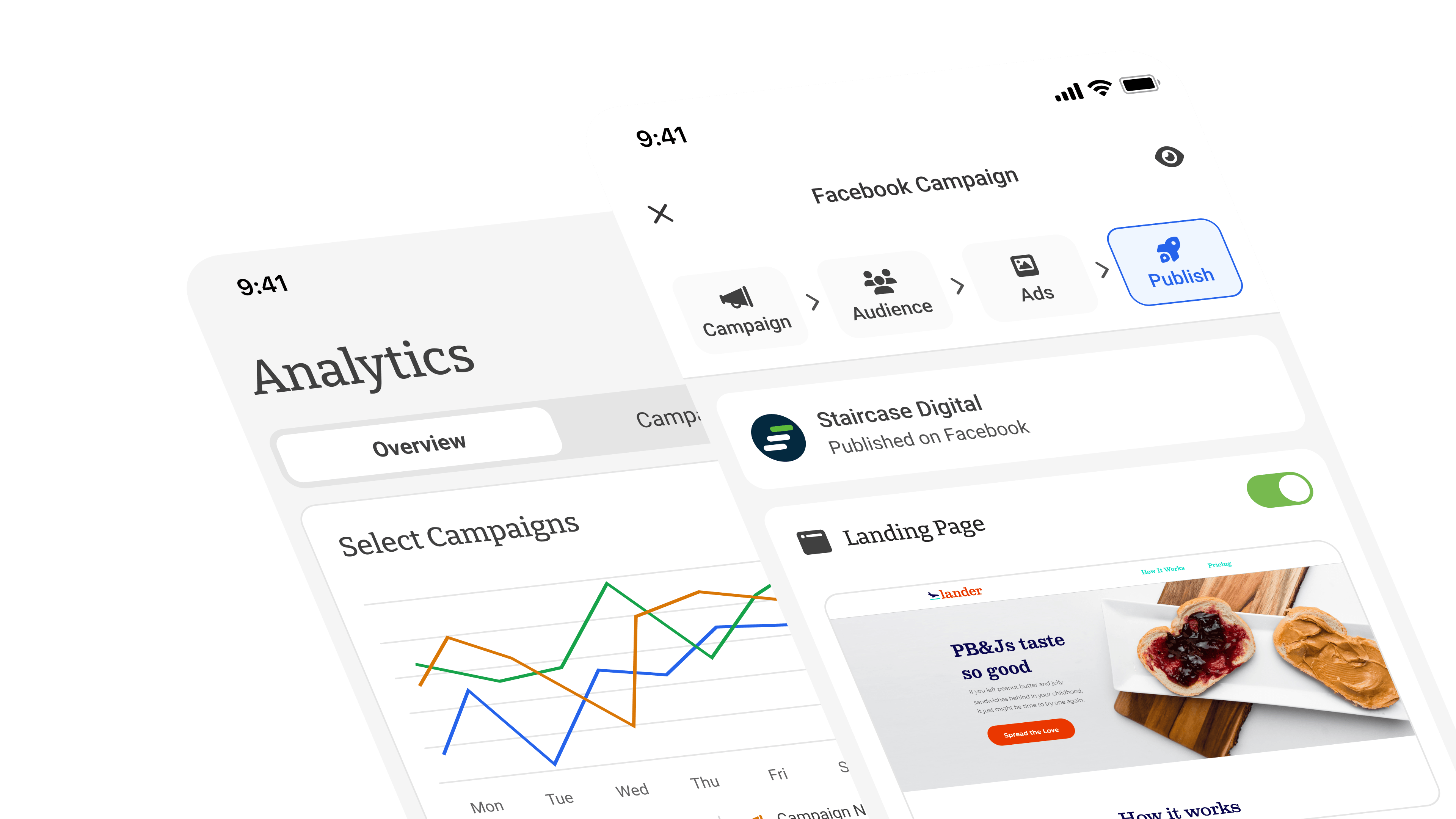 Product Design for AdTech Platform case study preview