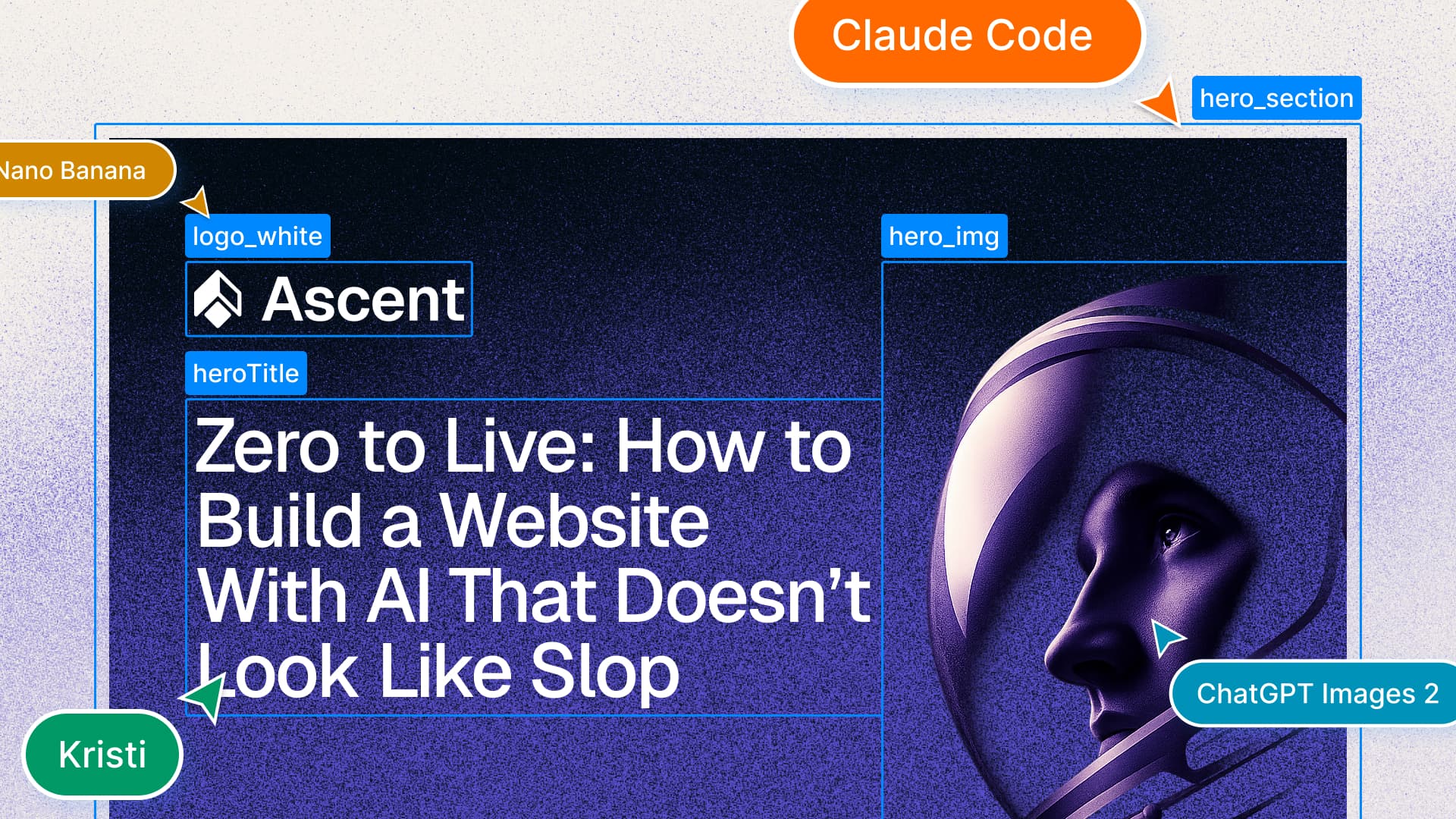 Zero to Live: How to Build a Website With AI That Doesn't Look Like Slop article cover image