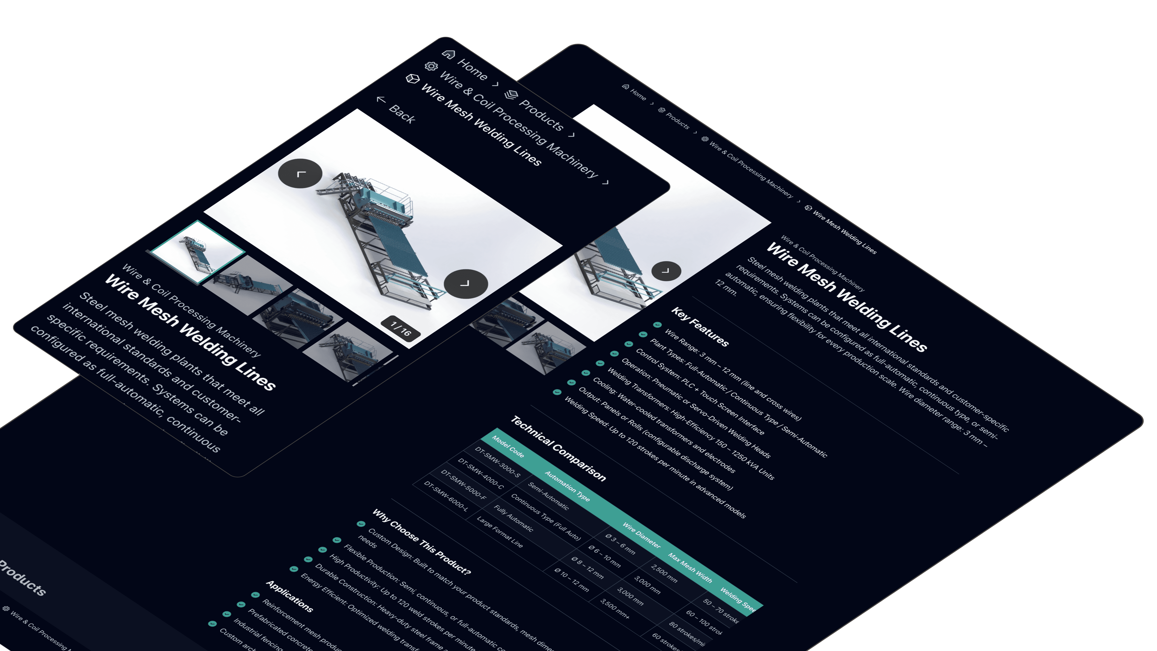 B2B Manufacturing Platform overview showcase