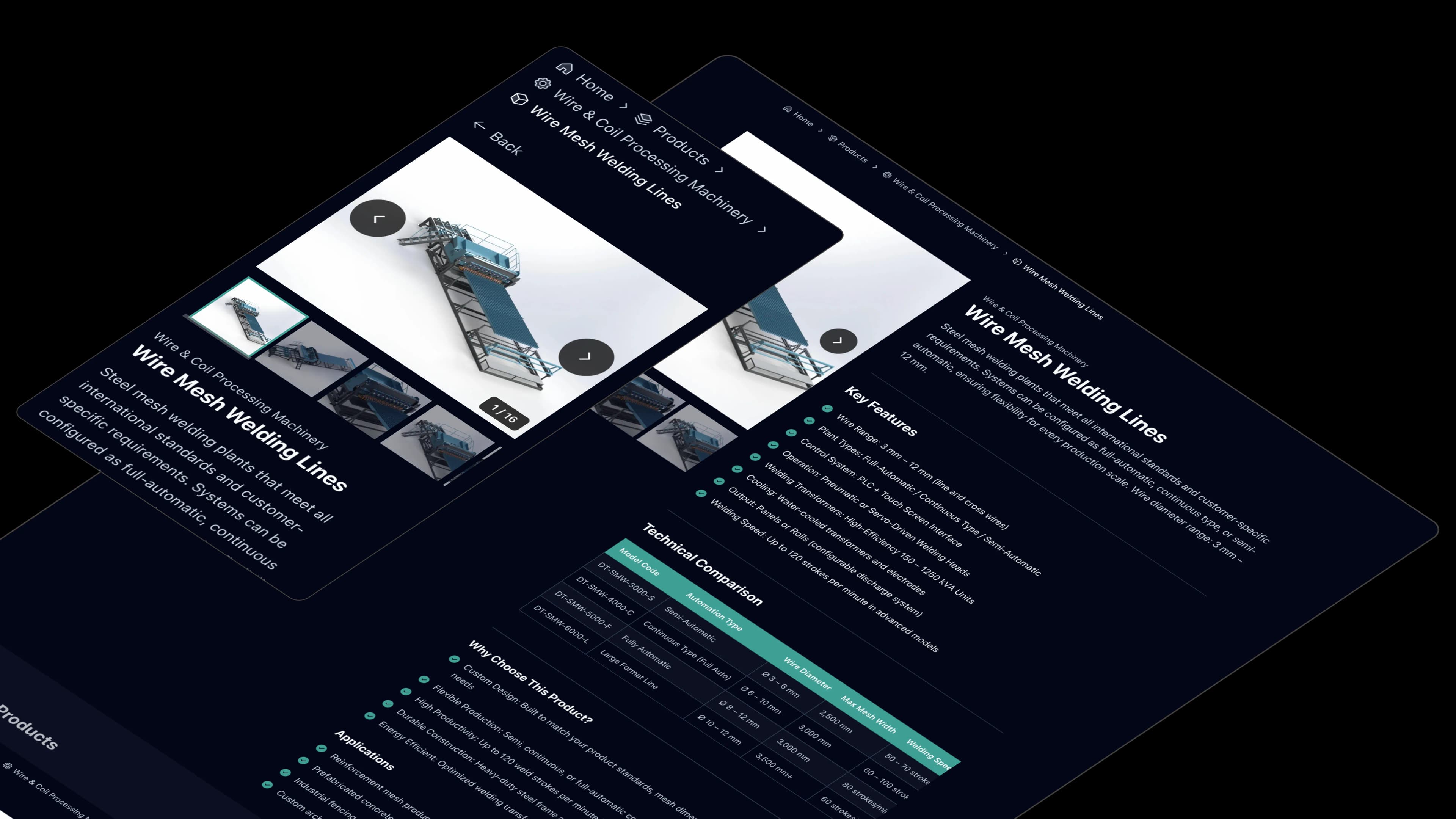 B2B Manufacturing Platform overview showcase