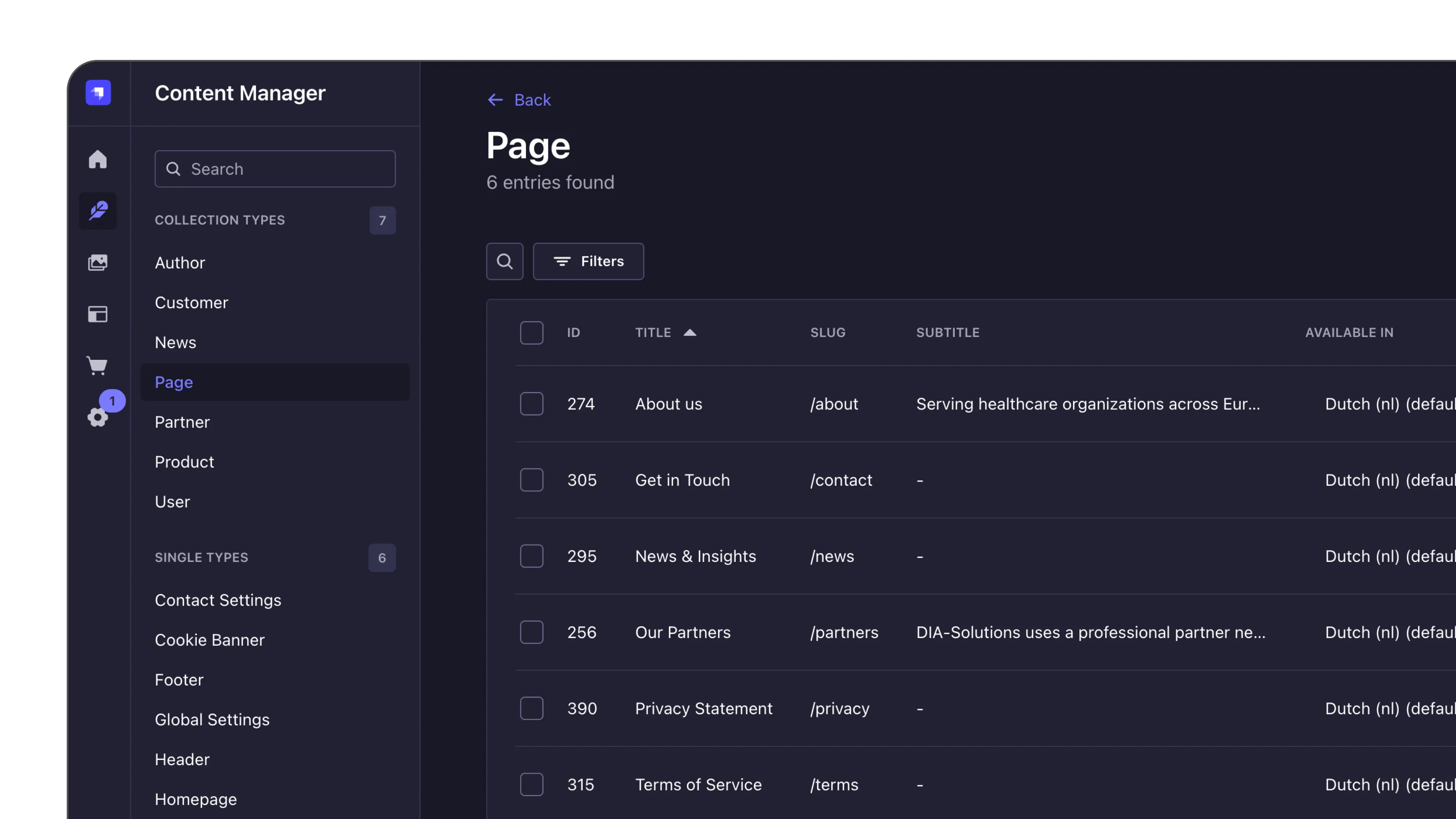 Visual CMS Editing