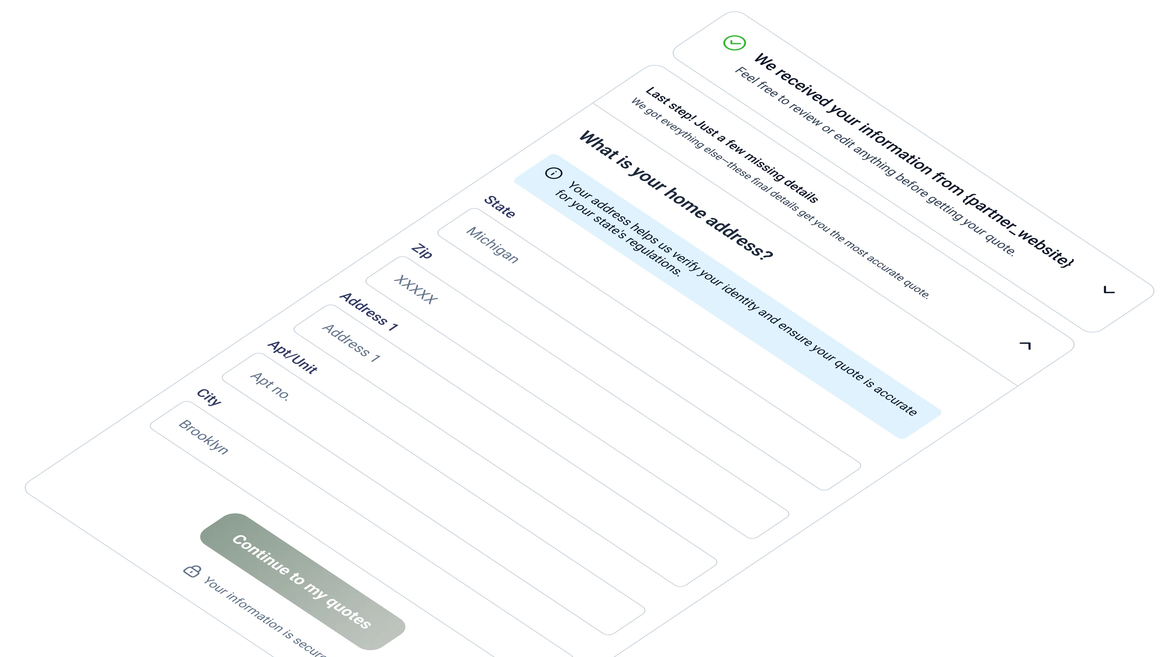 Partial Data Flow - Smart Pre-Population