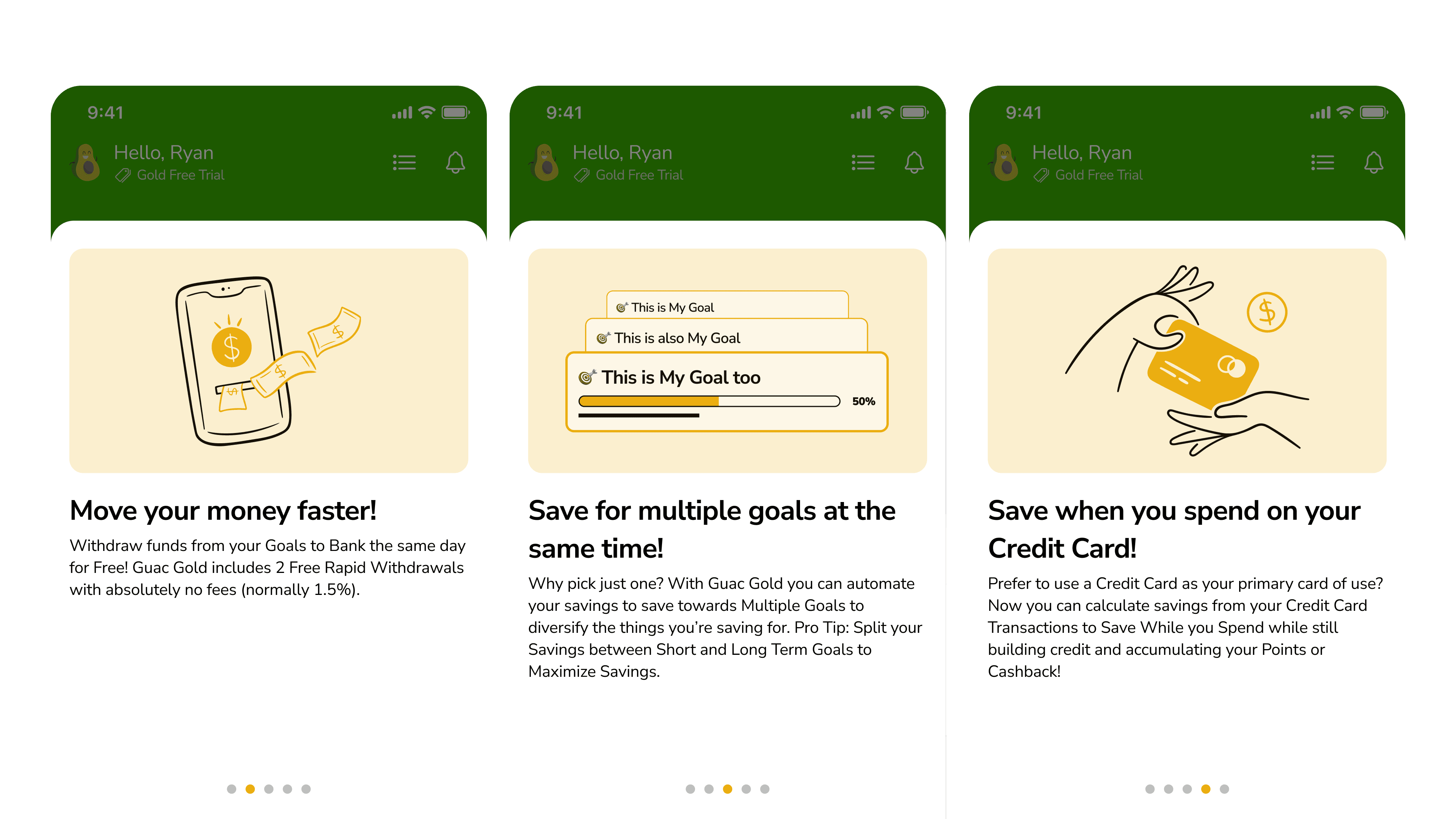 Subscription Model: Green vs Gold - 3