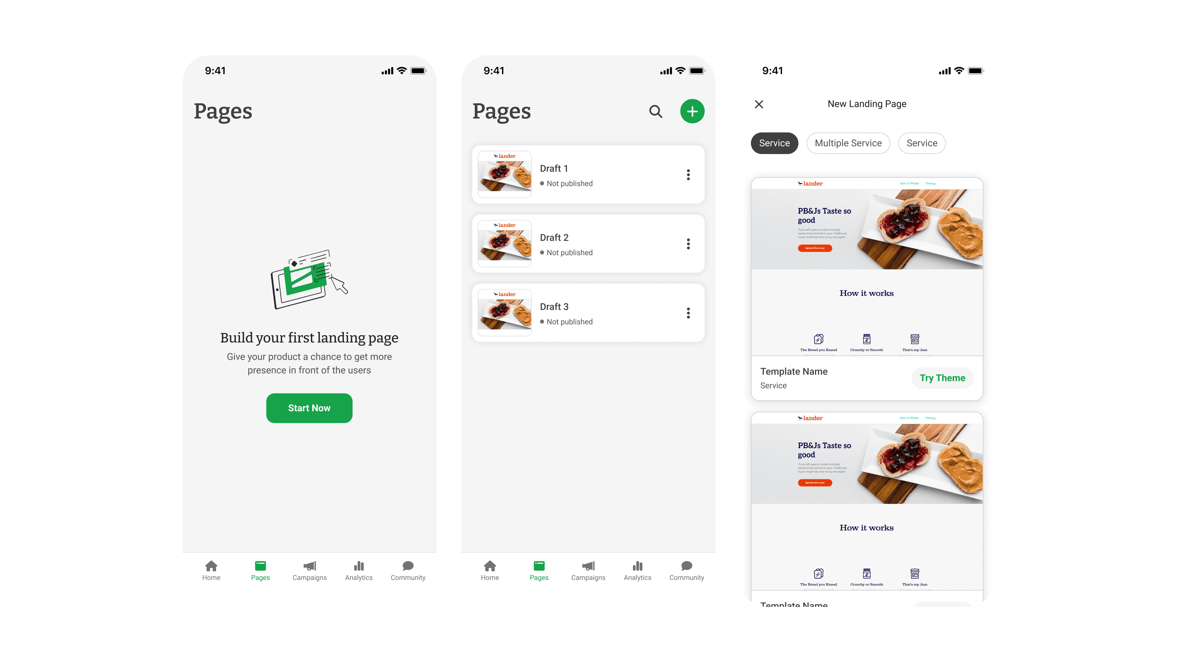 Landing Page Builder