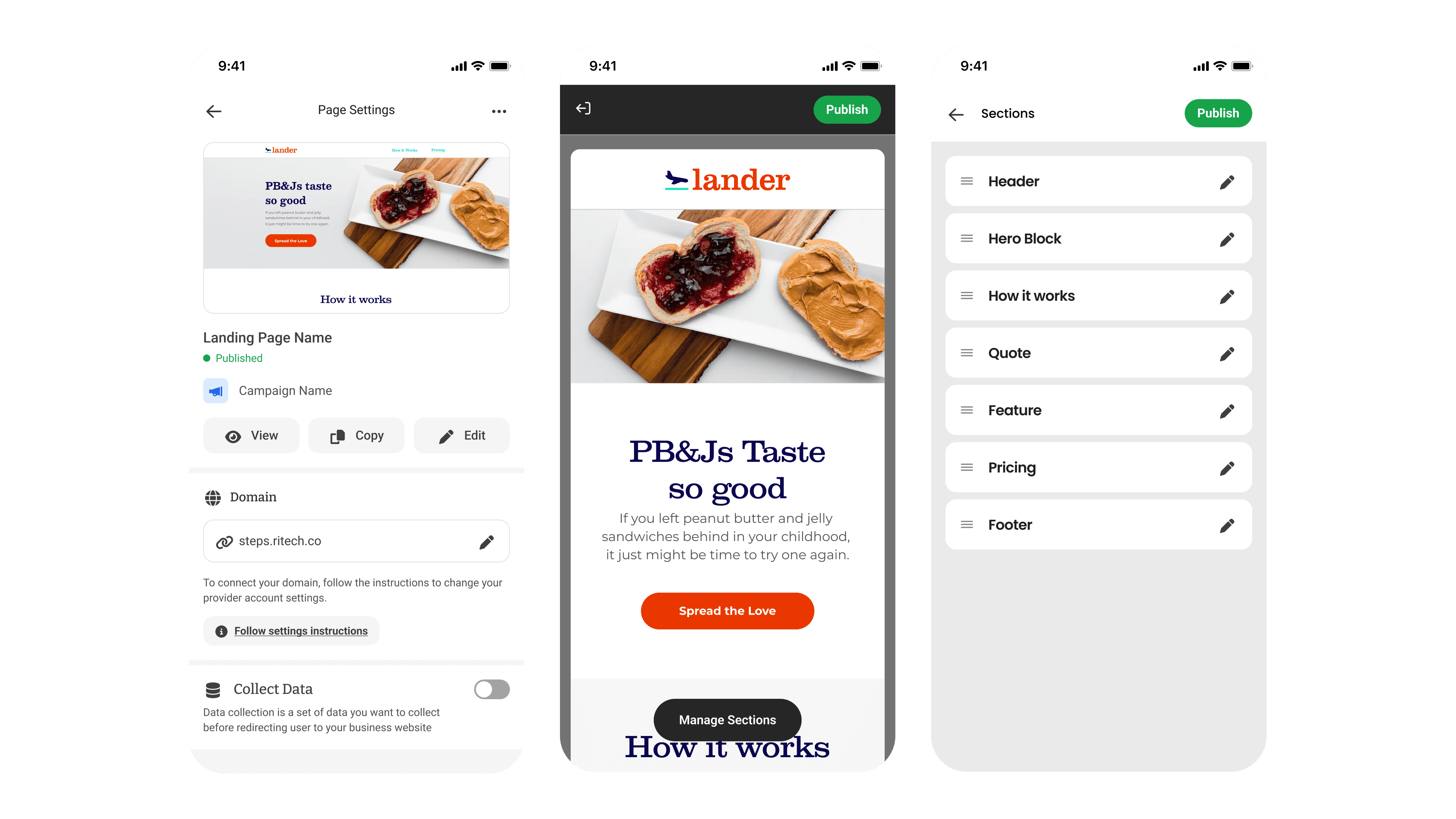 Landing Page Builder - 1